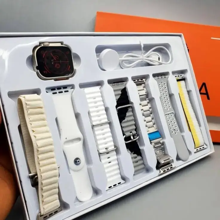 🔥Ultra 7 In 1 Smart Watch🔥  Note_ Straps Colors….webp