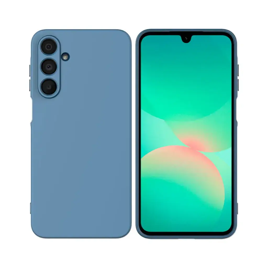 Samsung Galaxy a26, Funda Silicona Premium (azul)