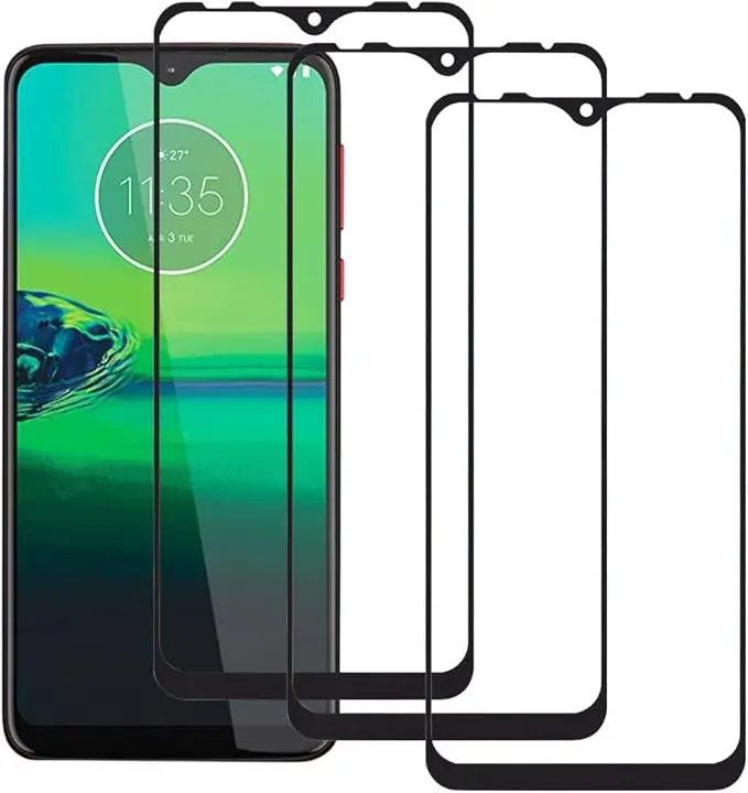 Protector de pantalla 5D para moto g8 play y one macro