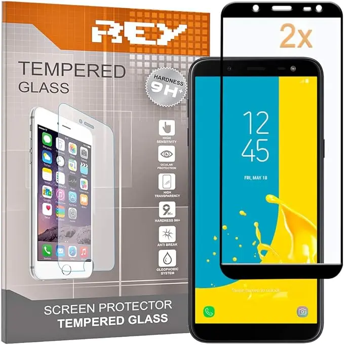 Protector de pantalla 5D para samsumg j6 plus