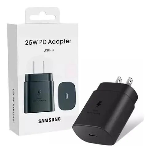Cargador original Samsung 25 W Tipo-C