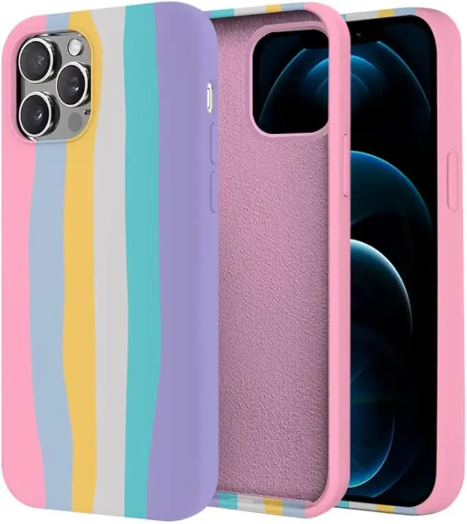 silicon arcoiris 12 PRO MAX 