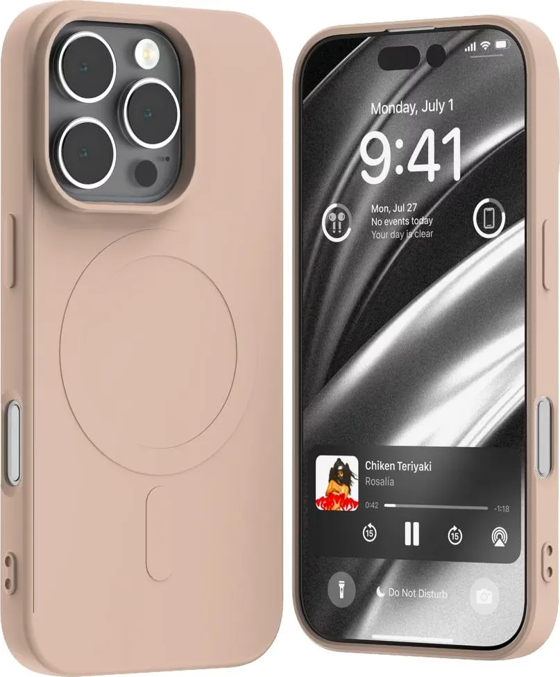 estuche magsafe silicón para iphone