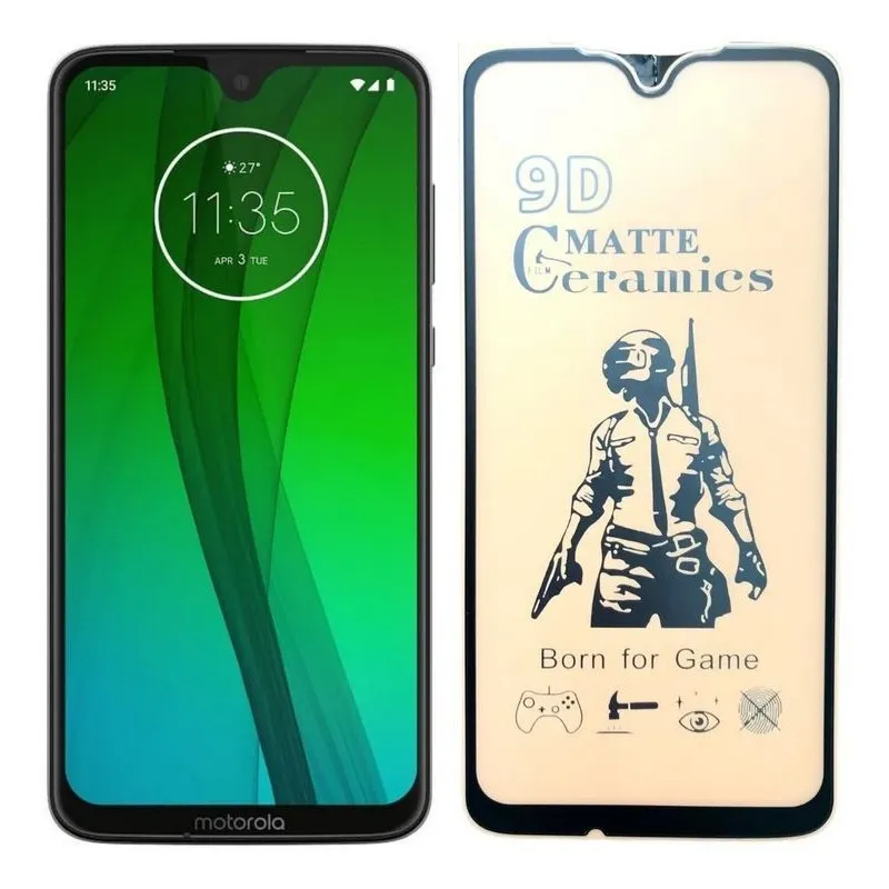 Protector Cerámica Matte Para Motorola G7 / G7 Plus