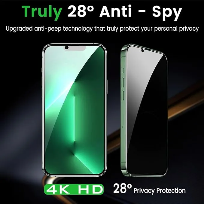 vidrio anti espía  para iphone 13 pro max