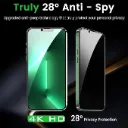vidrio anti espía  para iphone 13 pro max
