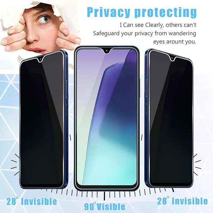 vidrio anti espía  para redmi 14c